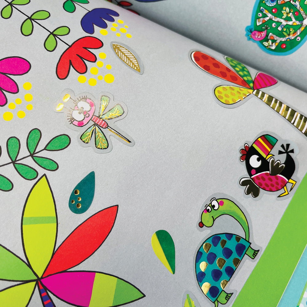 Rachel Ellen - Love Our Planet Sticker Scene Colouring & Activity Book