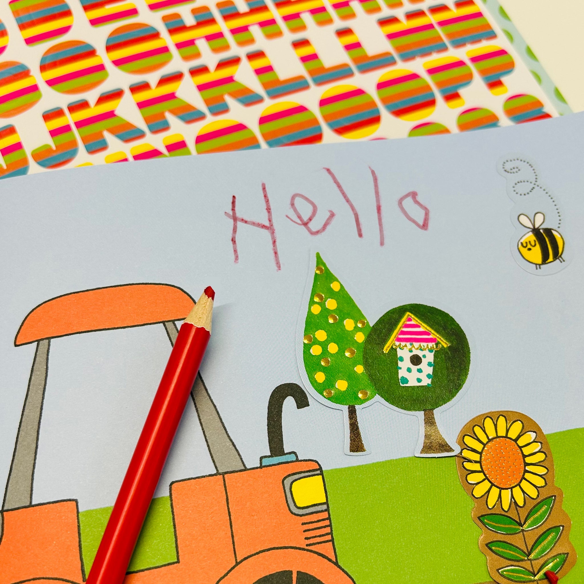 Rachel Ellen - On The Farm Sticker Scene Colouring and Activity Book