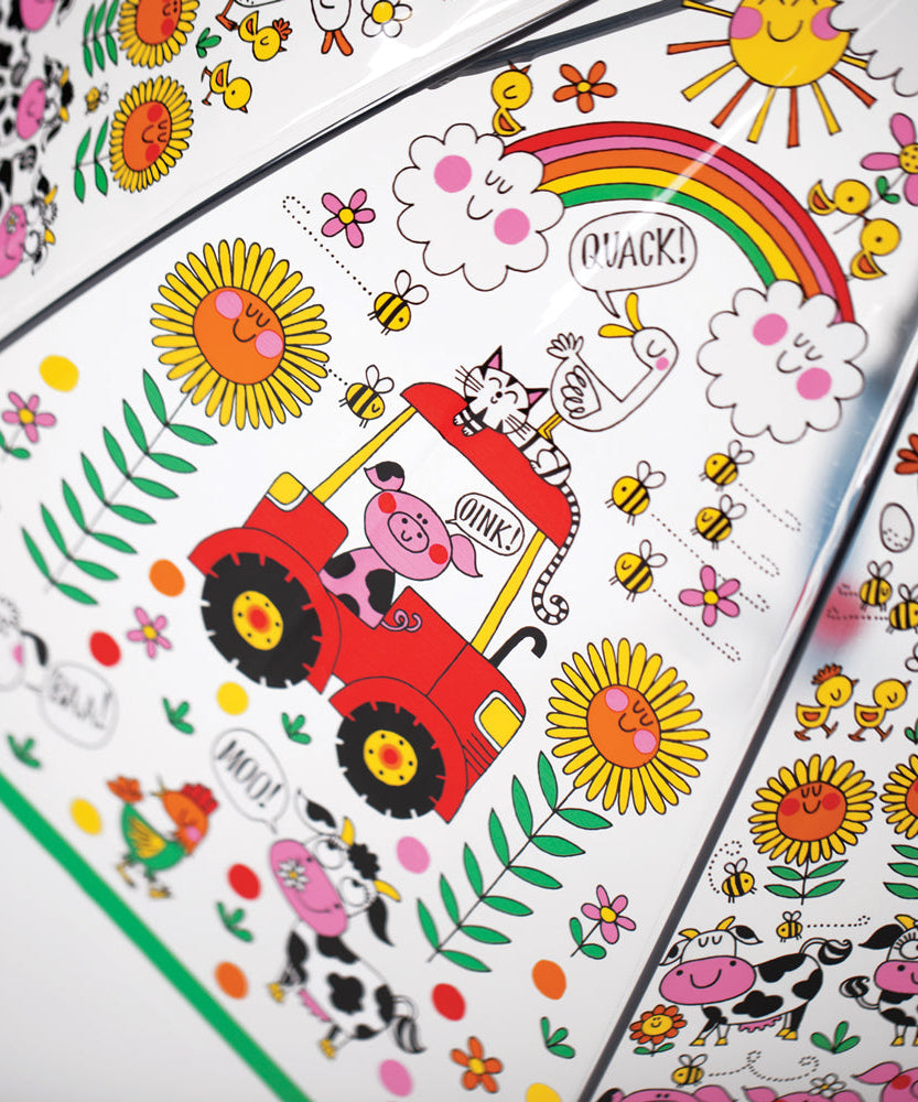 Rachel Ellen - On The Farm Children's Umbrella