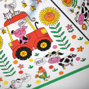 Rachel Ellen - On The Farm Children's Umbrella