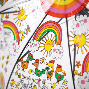 Rachel Ellen - On The Farm Children's Umbrella