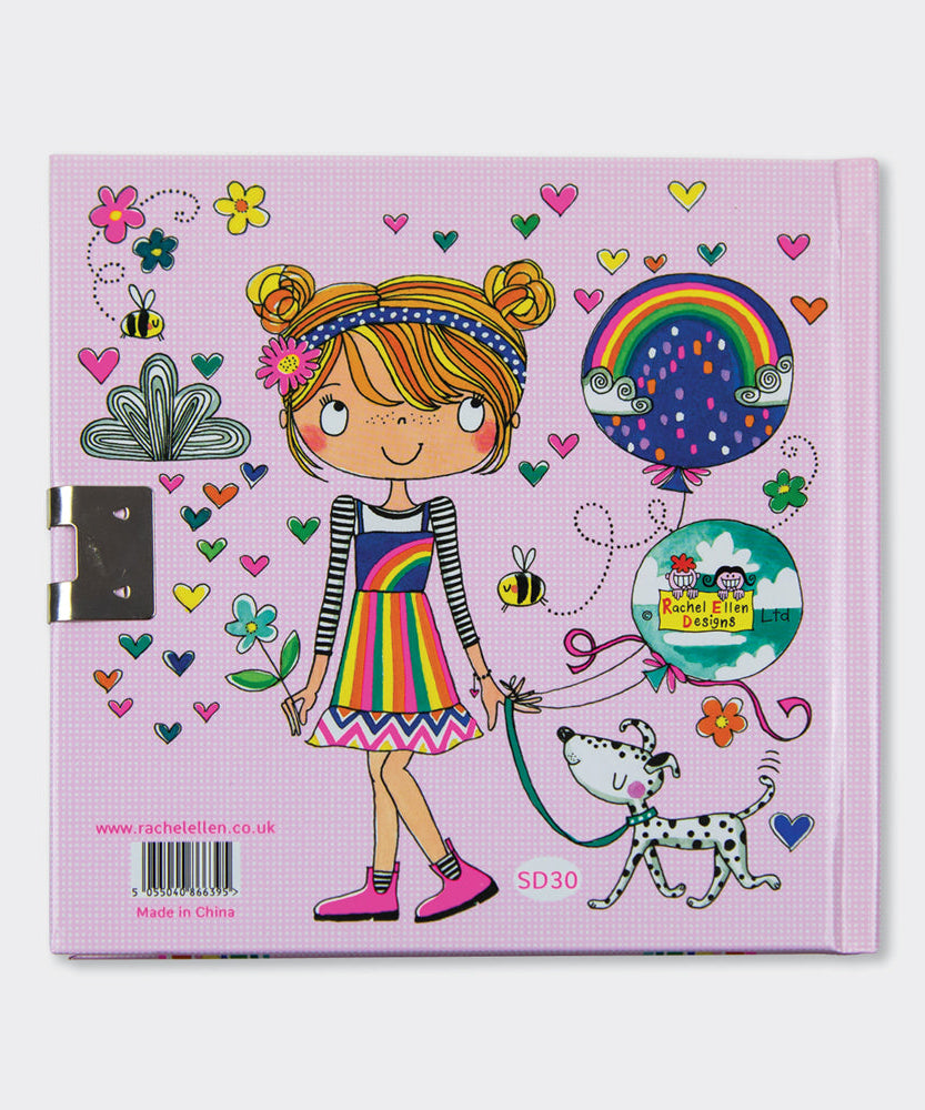 Rachel Ellen - Over the Rainbow Lockable Secret Diary