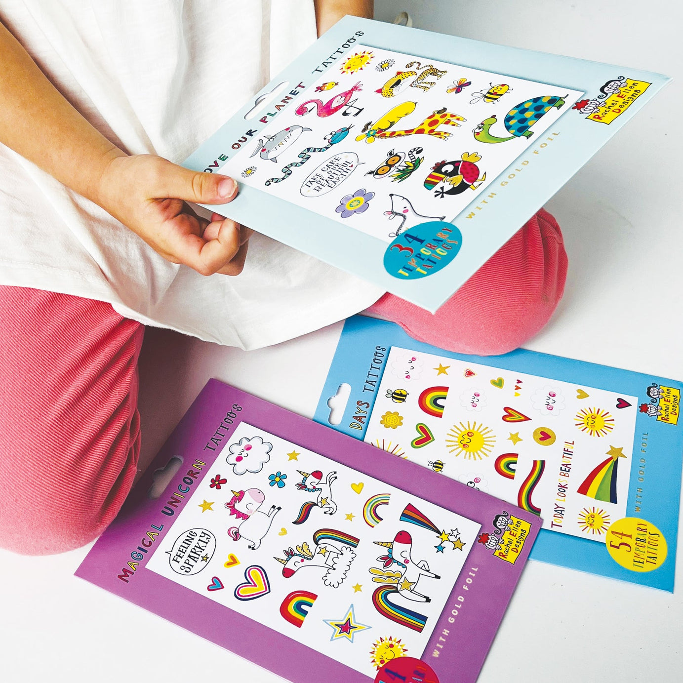 Rachel Ellen - Spooky Halloween Children Temporary Tattoos