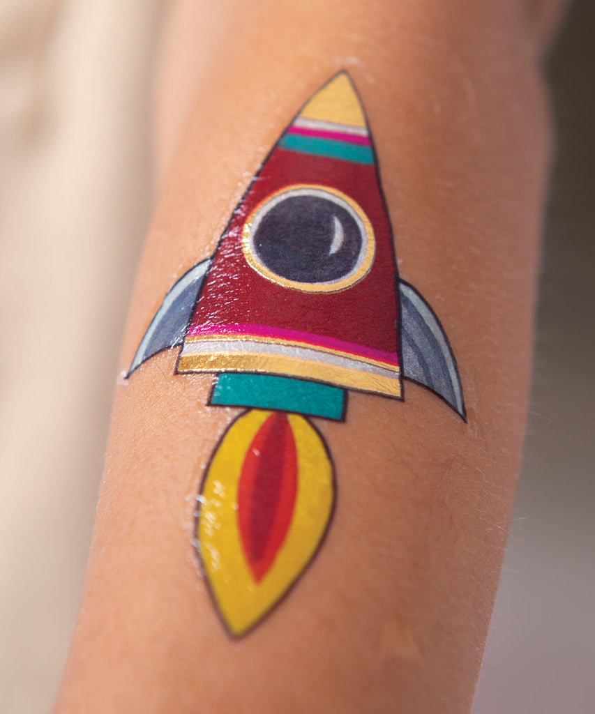 Rachel Ellen - To The Moon Children's Temporary Tattoos