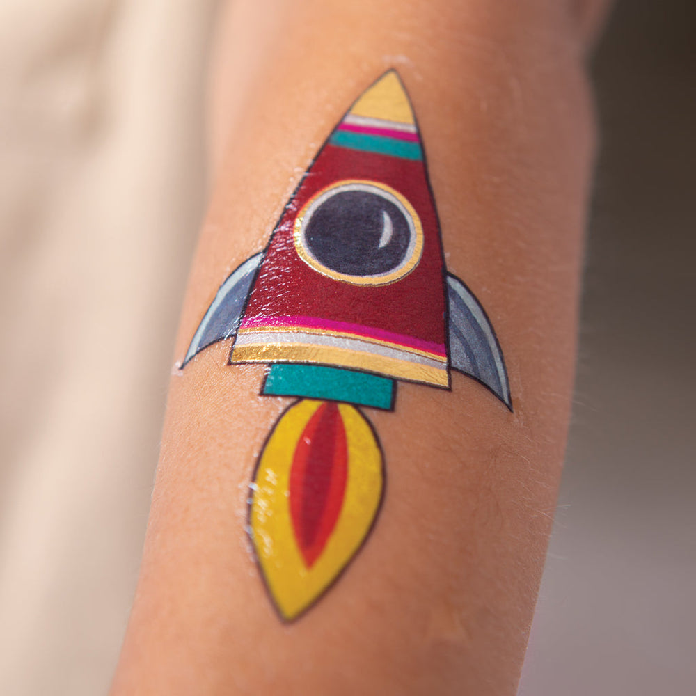 Rachel Ellen - To The Moon Children's Temporary Tattoos