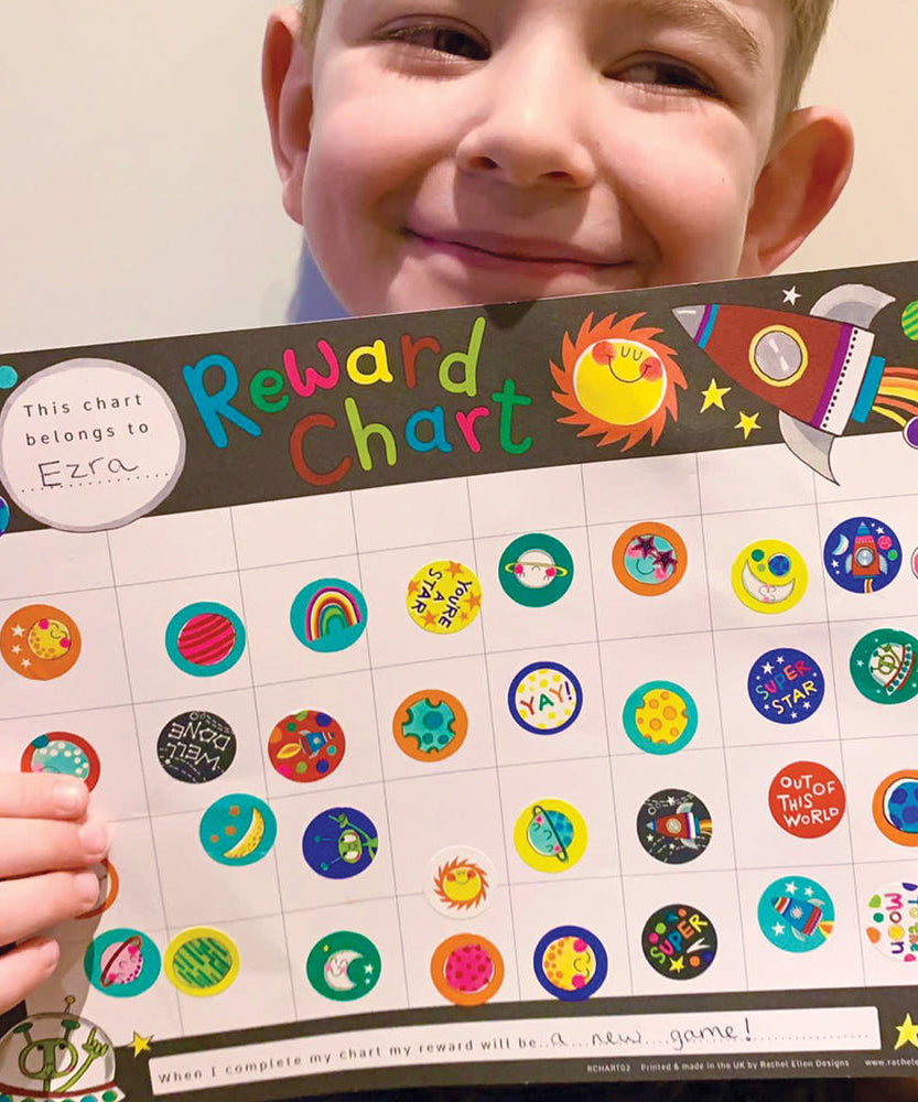 Rachel Ellen - To The Moon Award and Achievement Board