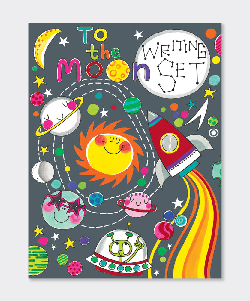 Rachel Ellen - To The Moon Space Letter Writing Set