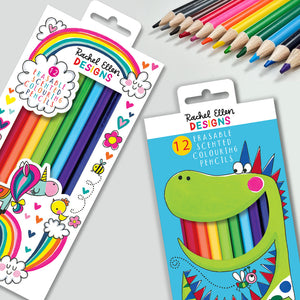 Rachel Ellen - Unicorns Scented and Eraser Pencil Set