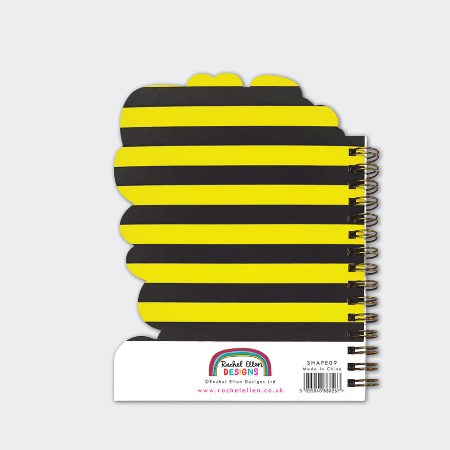 Rachel Ellen - Buzzing Bee Shaped Wire Bound Notebook