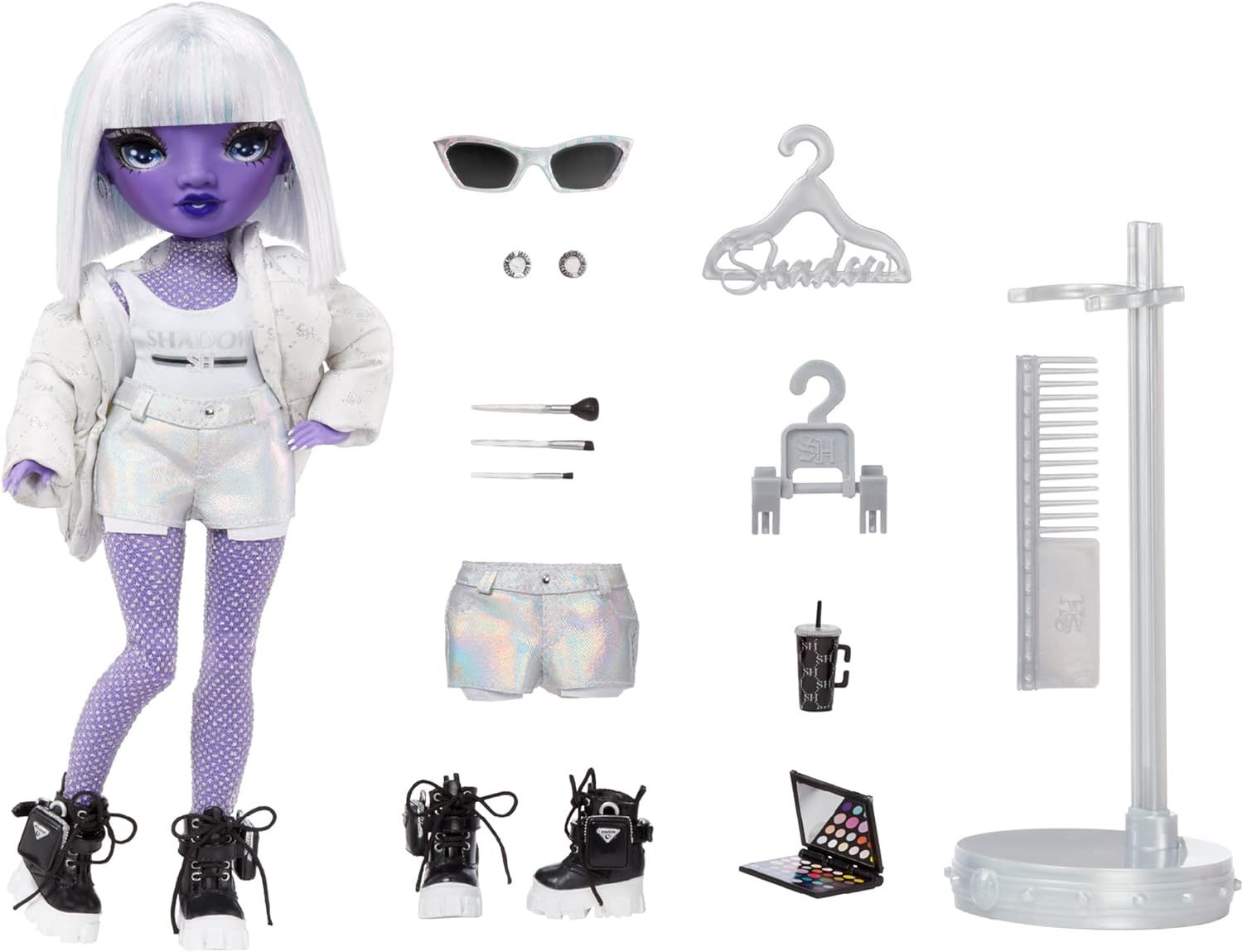 Rainbow High Shadow High - Dia Mante Doll Set