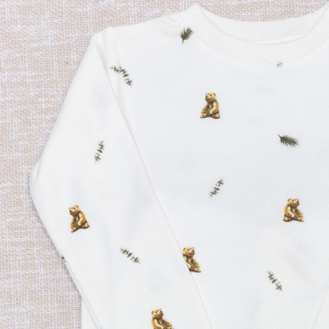Rosa & Blue Pyjamas - Brown Bear-Pyjamas-Brown Bear-12-18m | Natural Baby Shower