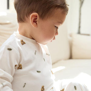 Rosa & Blue Pyjamas - Brown Bear-Pyjamas-Brown Bear-12-18m | Natural Baby Shower