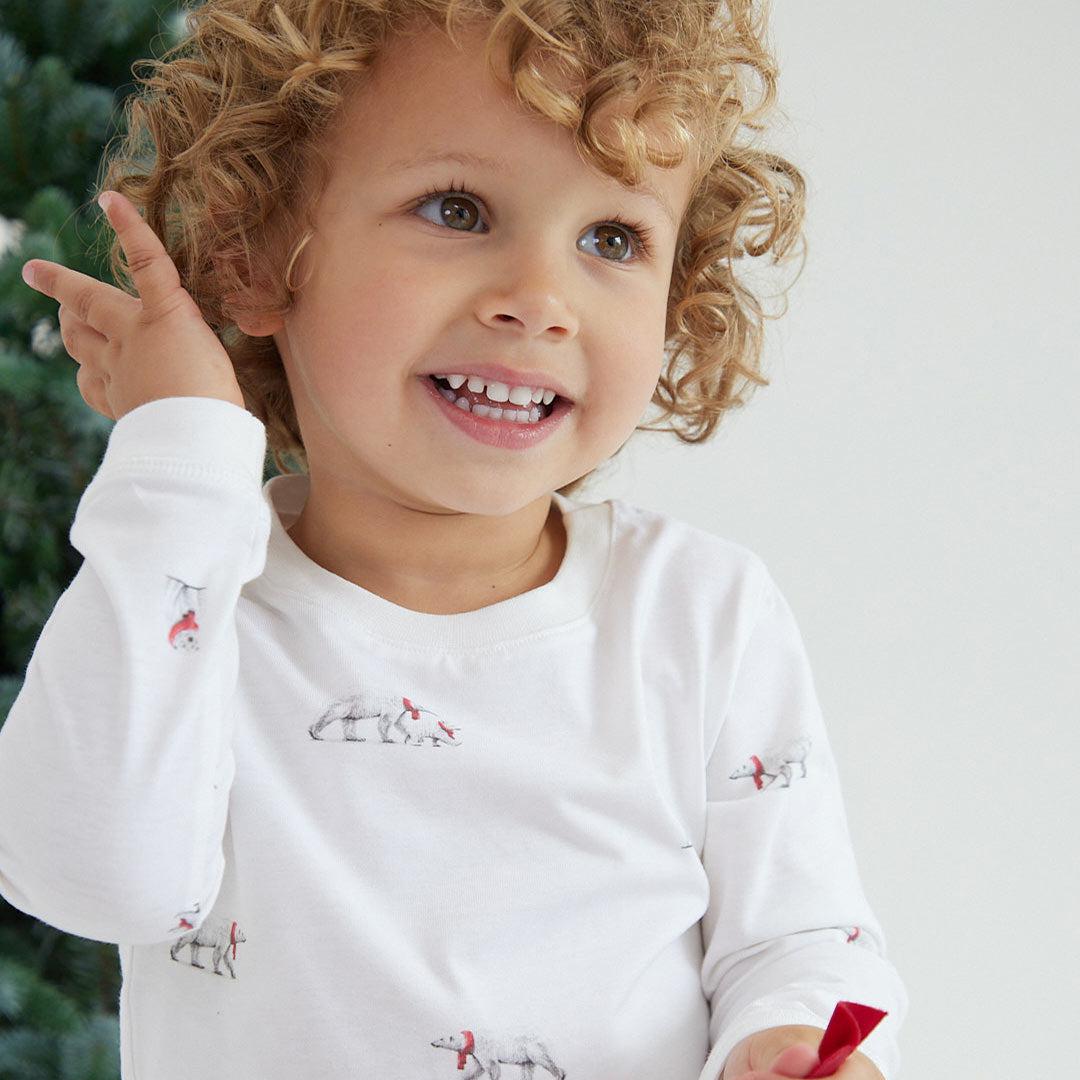 Rosa & Blue Pyjamas - Polar Bear-Pyjamas- | Natural Baby Shower