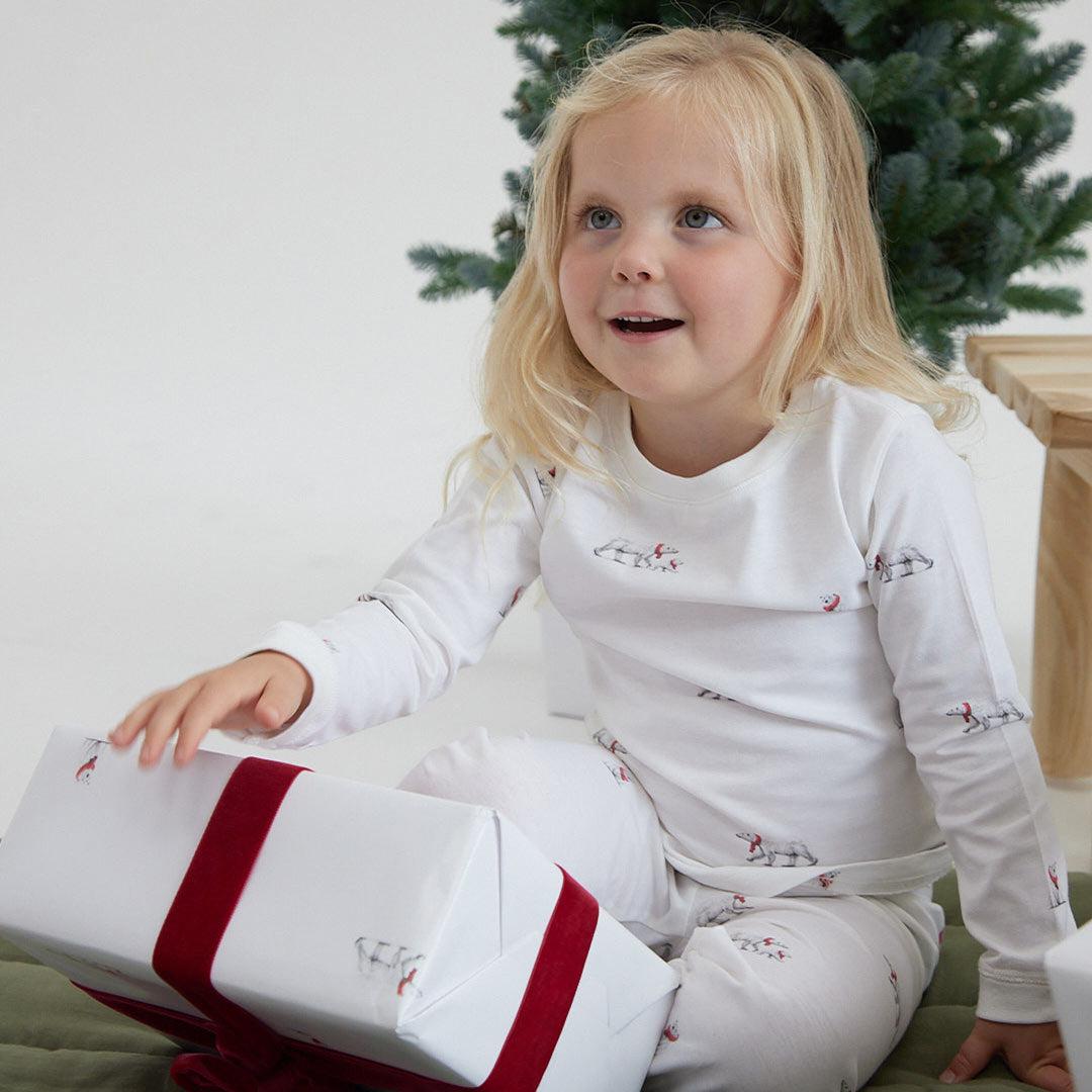 Rosa & Blue Pyjamas - Polar Bear-Pyjamas- | Natural Baby Shower