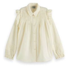 Scotch & Soda - Ruffled Blouse | Cream