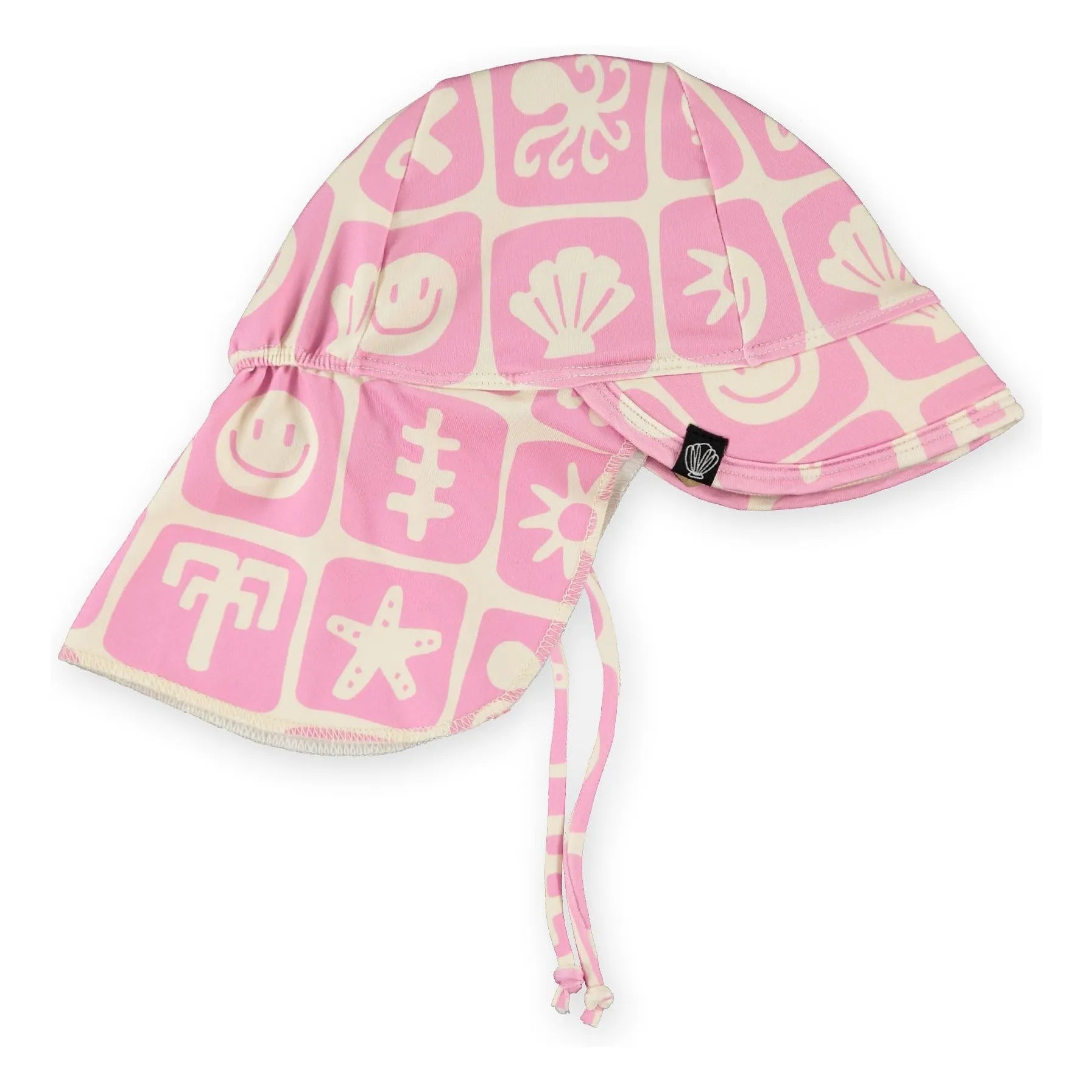 Beach & Bandits - Salty Sea Smile UV Protective Hat Recycled Fibers | Pink