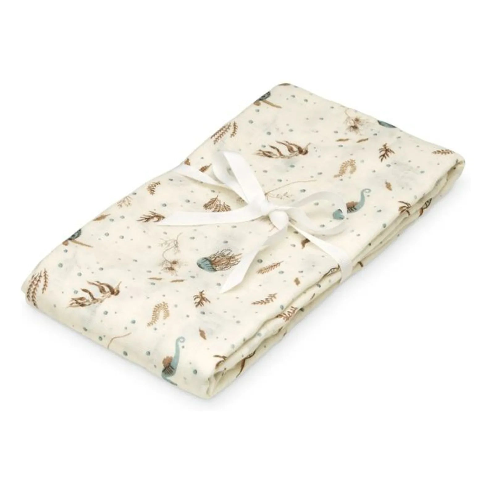 Cam Cam - Sea Garden Swaddle Cloth | Blue
