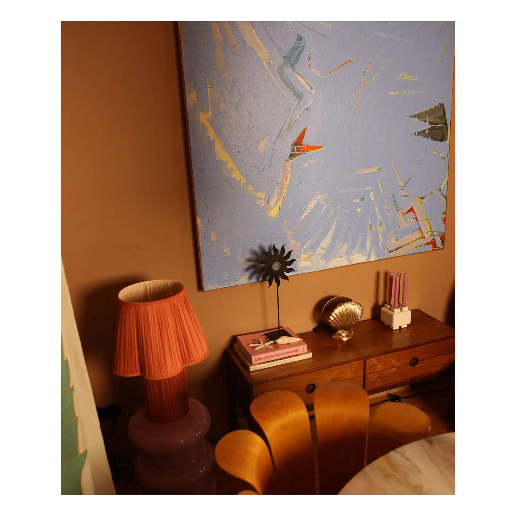 Doing Goods - Pyramid table lamp | Brass