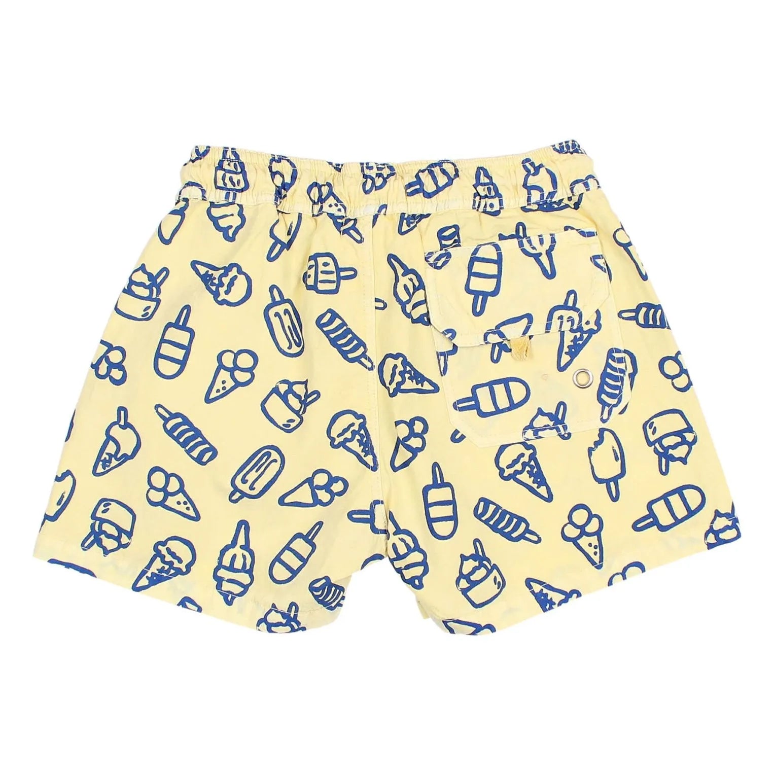 Búho - Organic Cotton Ice Short Shorts | Yellow