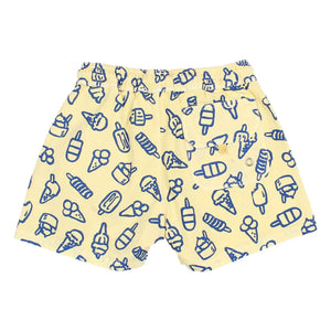Búho - Organic Cotton Ice Short Shorts | Yellow