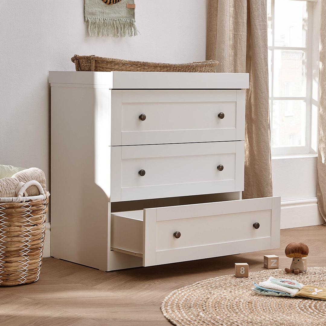 Silver Cross Bromley Dresser - White-Chests-White- | Natural Baby Shower