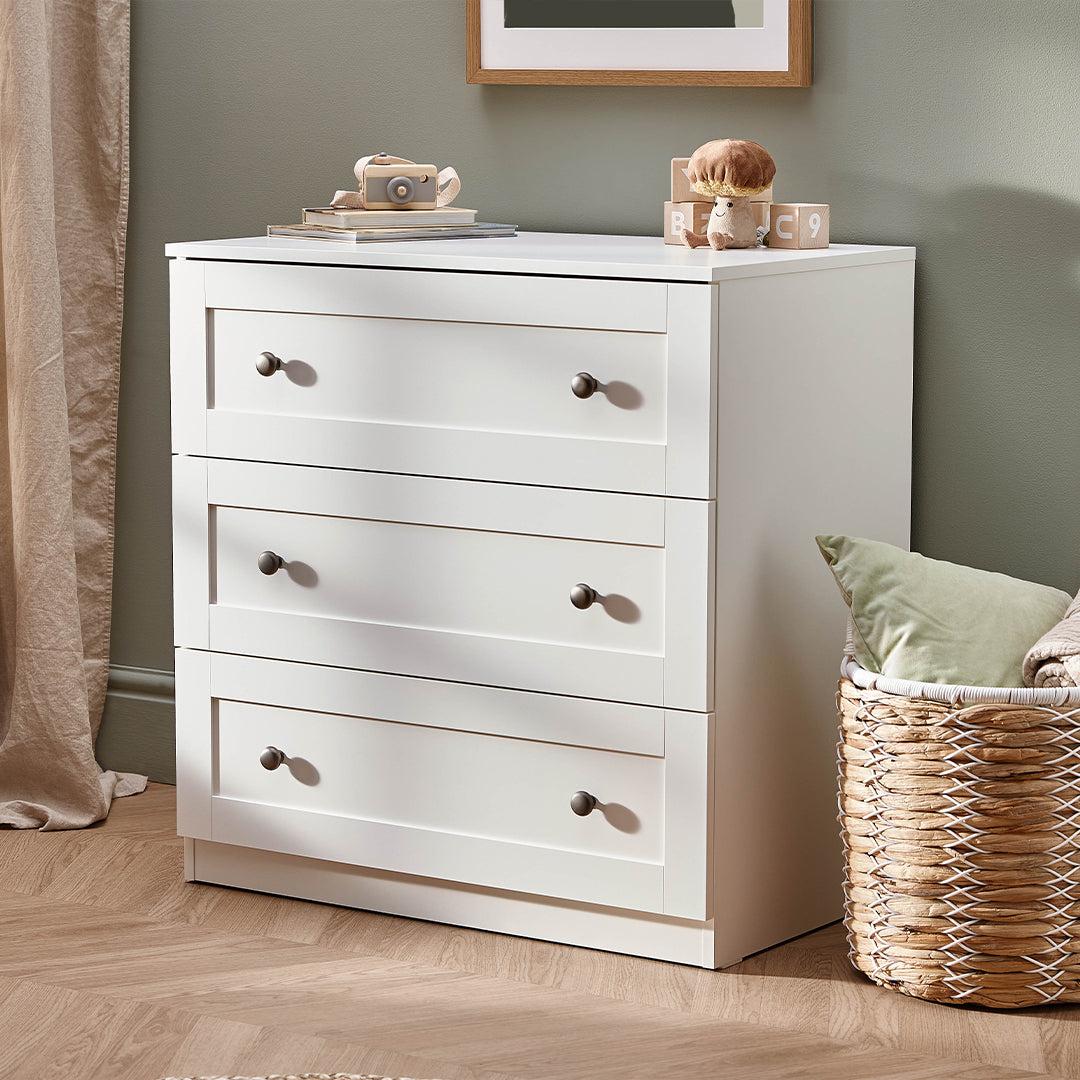Silver Cross Bromley Dresser - White-Chests-White- | Natural Baby Shower