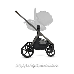 Silver Cross Cove Pushchair Accessory Bundle - Pewter-Strollers-Pewter- | Natural Baby Shower