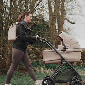Silver Cross Reef 2 Pushchair + Pebble 360 Pro Travel System - Mocha-Travel Systems-Mocha-With Accessory Box | Natural Baby Shower