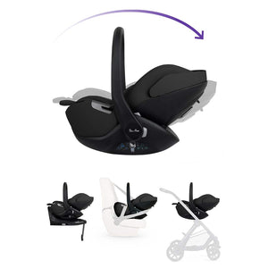 Silver Cross Reef 2 SPECIAL EDITION Ultimate 360 Bundle-Travel Systems-Frappe-Iconic Black | Natural Baby Shower