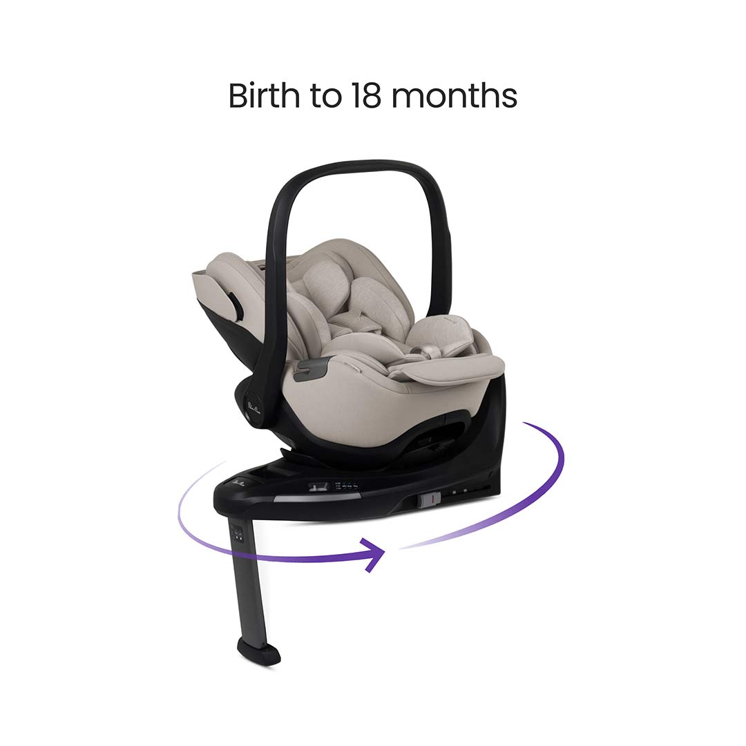 Silver Cross Reef 2 SPECIAL EDITION Ultimate 360 Bundle-Travel Systems-Frappe-Iconic Black | Natural Baby Shower