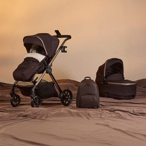 Silver Cross Reef 2 SPECIAL EDITION Ultimate 360 Bundle-Travel Systems-Frappe-Iconic Black | Natural Baby Shower