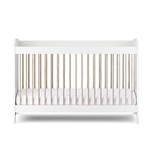 Silver Cross Valencia Cot Bed - Ash White-Cot Beds-Ash White-Cot Bed | Natural Baby Shower