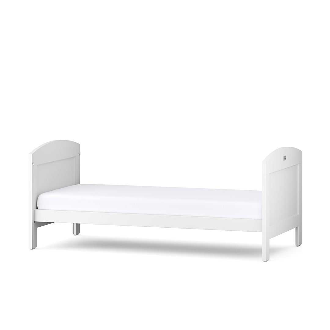 Silver Cross Valencia Cot Bed - Ash White-Cot Beds-Ash White-Cot Bed | Natural Baby Shower