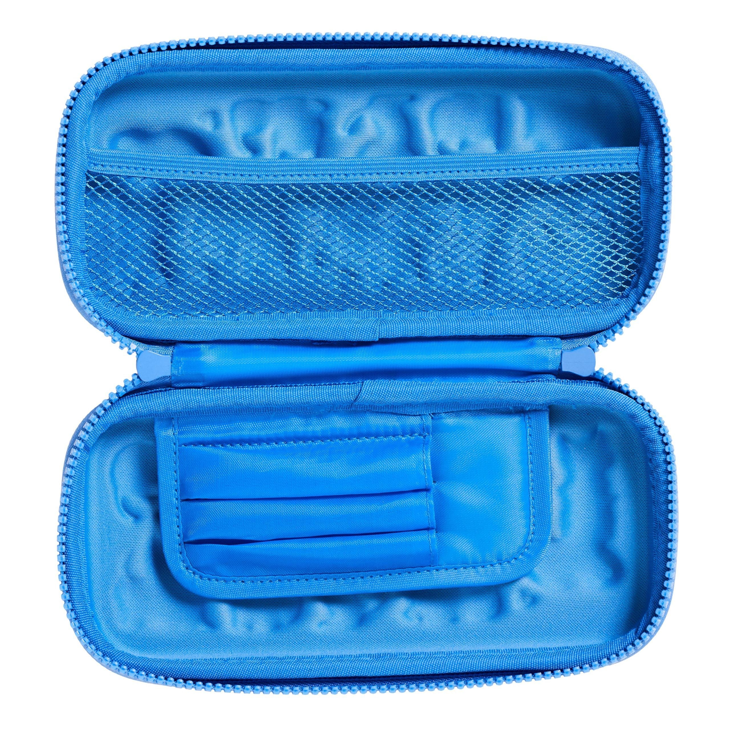 Smiggle - 3D Embossed Hardtop Lilac Small Pencil Case