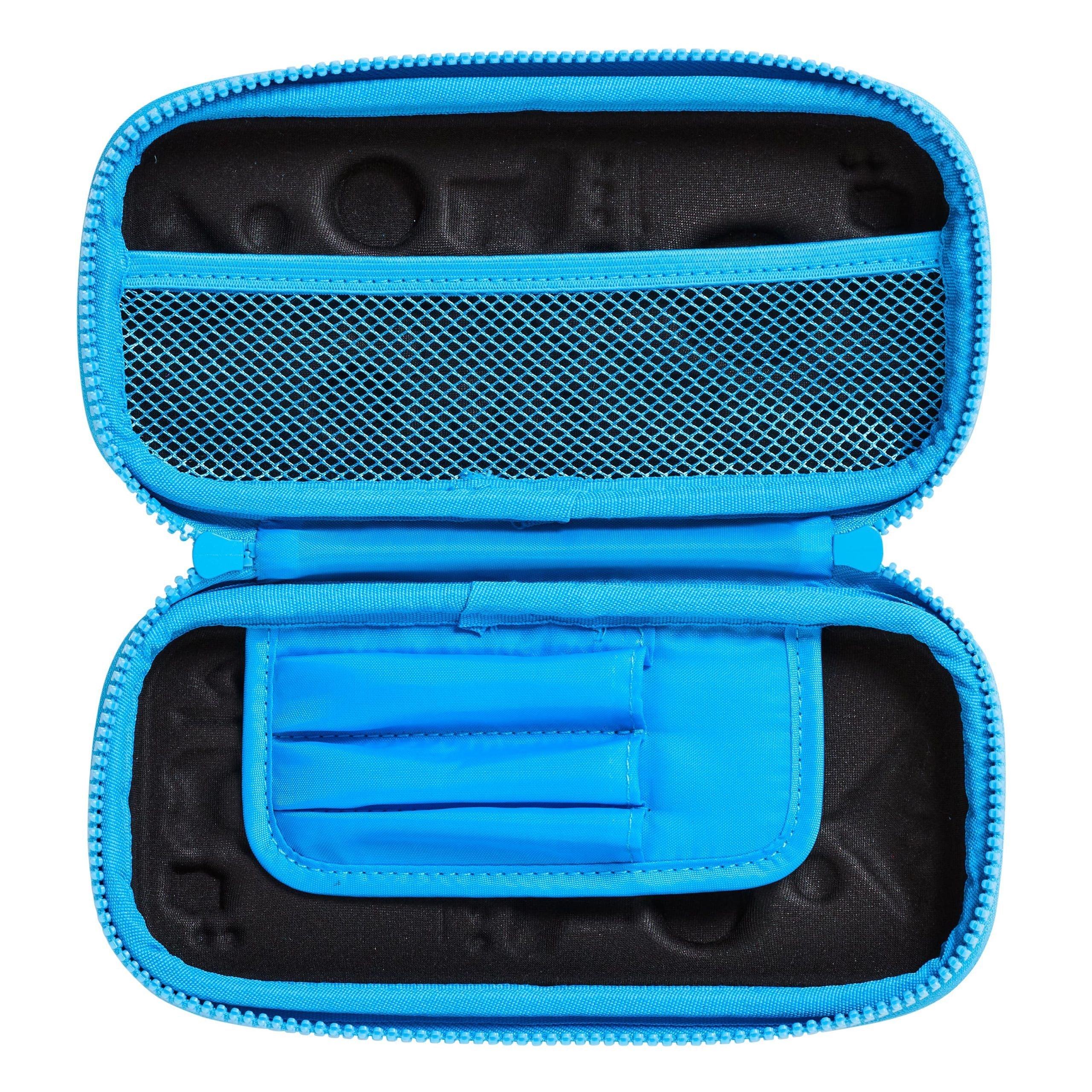 Smiggle - 3D Embossed Hardtop Black Small Pencil Case