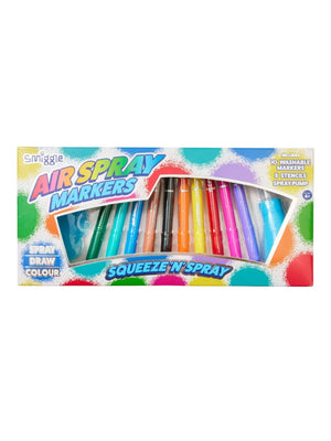 Smiggle - Air Spray Airbrush Marker Pen Set