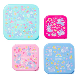 Smiggle - Animalia 4-in-1 Lunch & Stash Containers