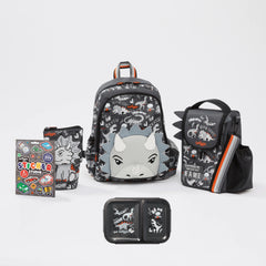Smiggle - Animalia Junior 5-Piece Preschool and Nursery School Bag Set