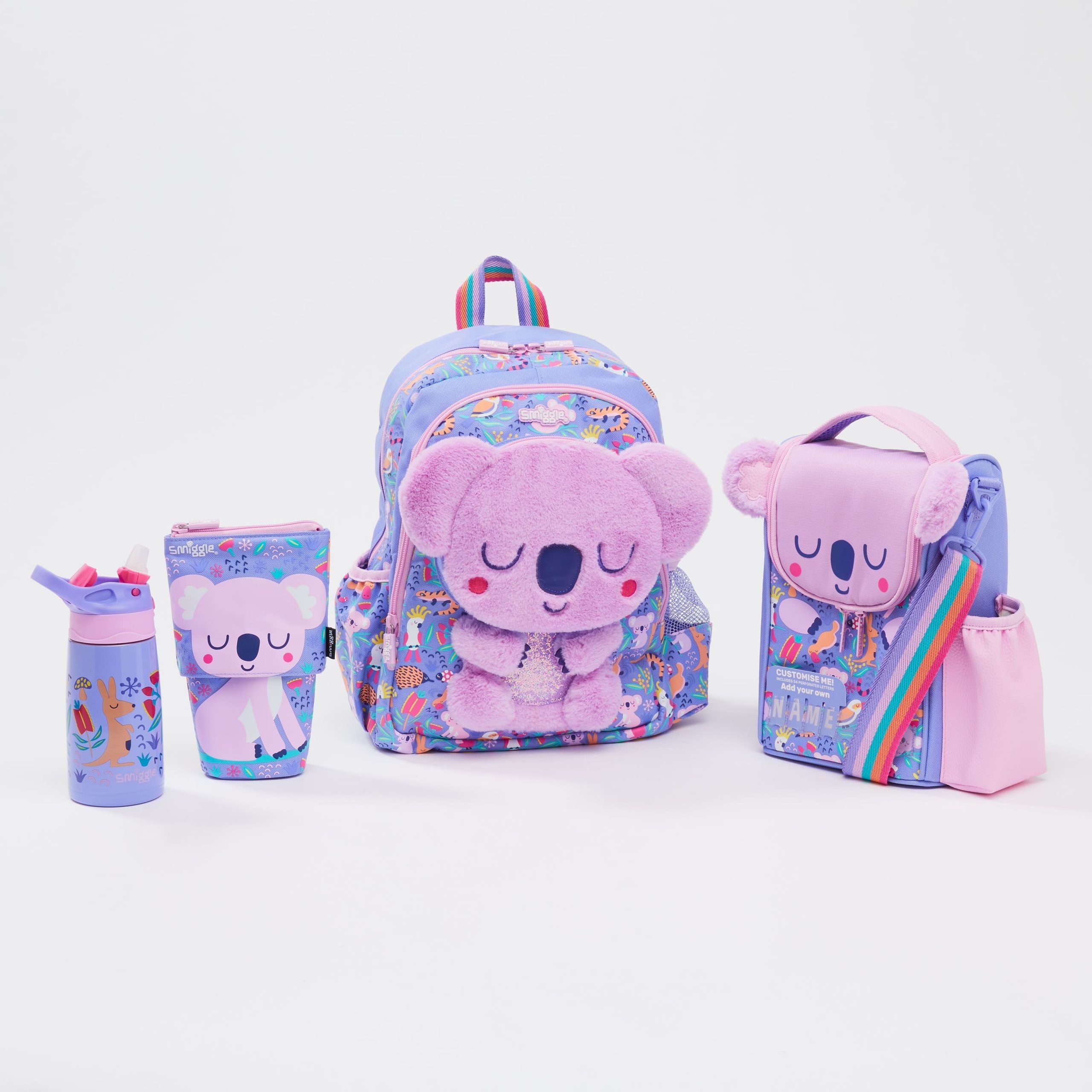Smiggle - Animalia Junior School Bags and Sets Set