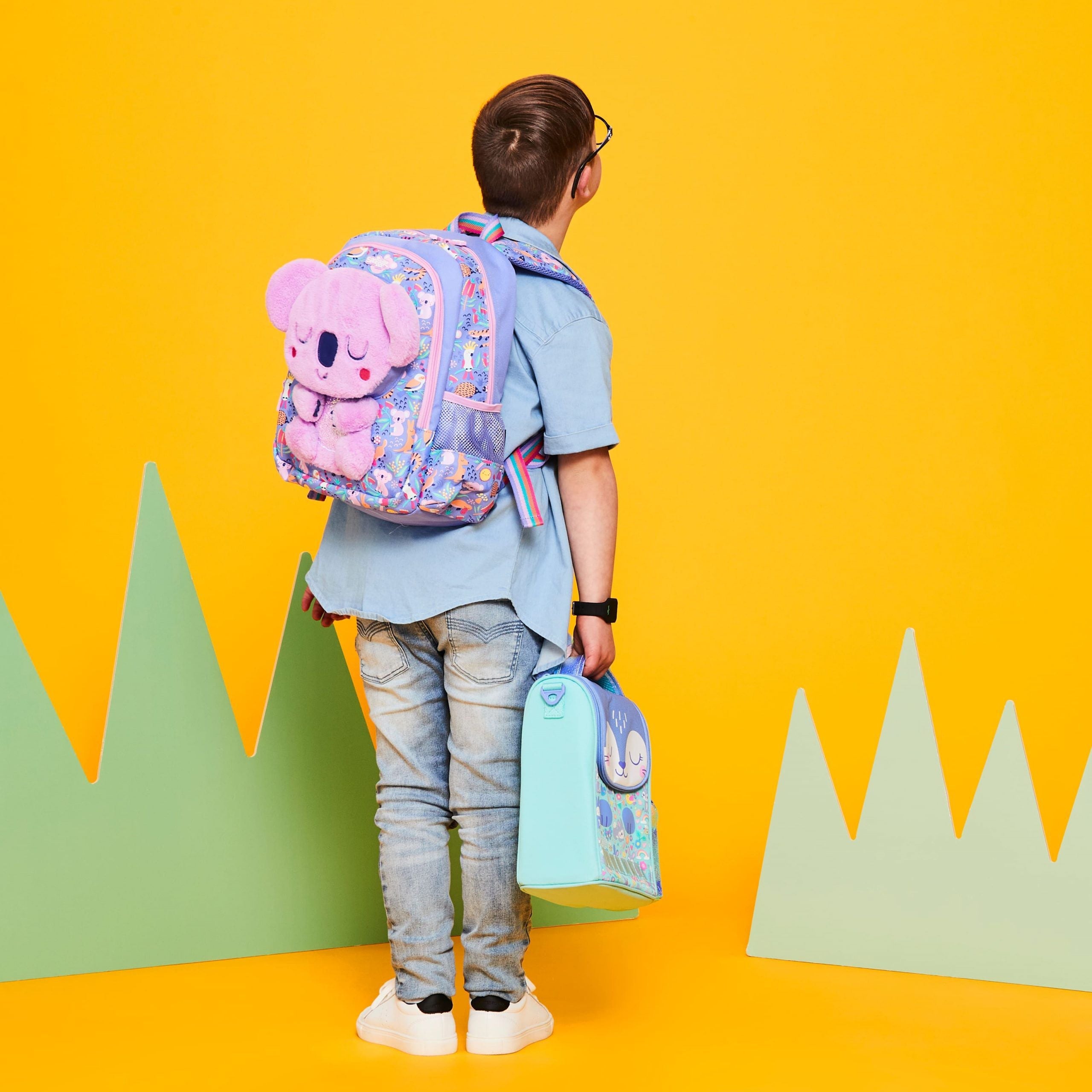 Smiggle - Animalia Junior School Bags and Sets Set