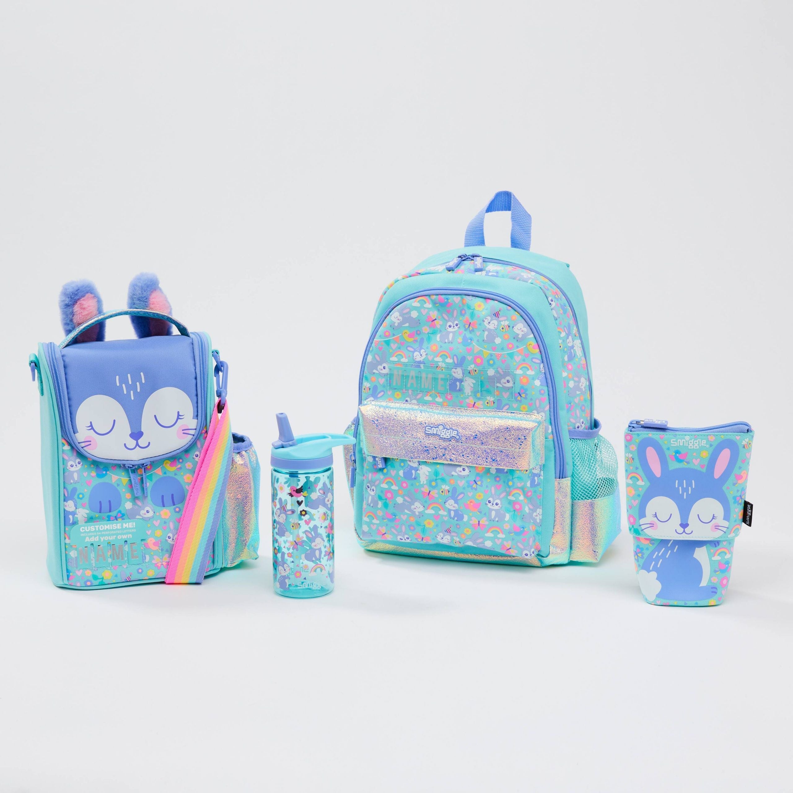 Smiggle - Animalia Junior School Bag and Complete Set
