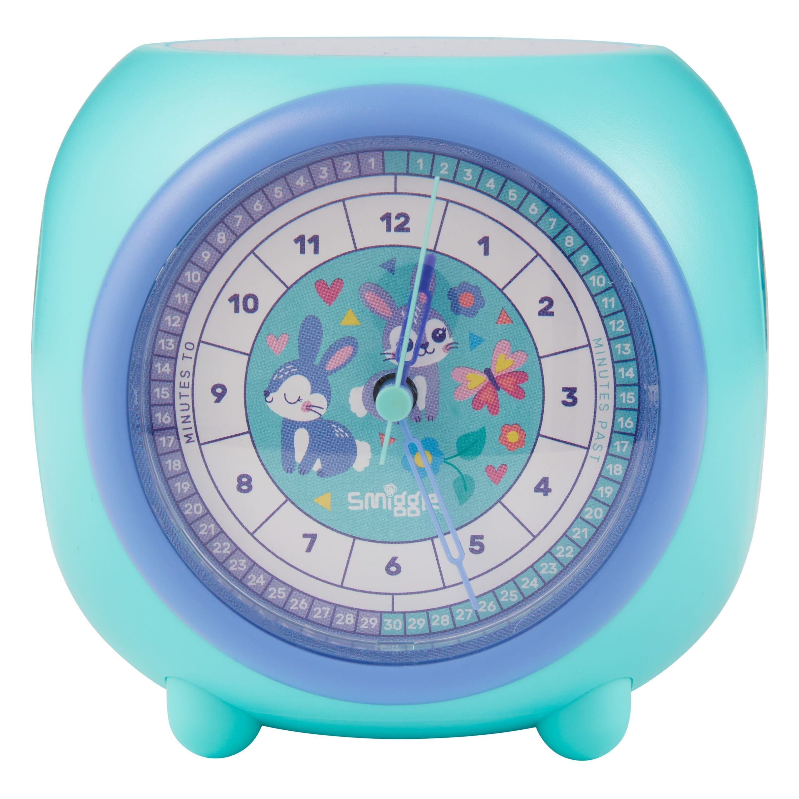Smiggle - Animalia Time Teaching Projector Analog Clock