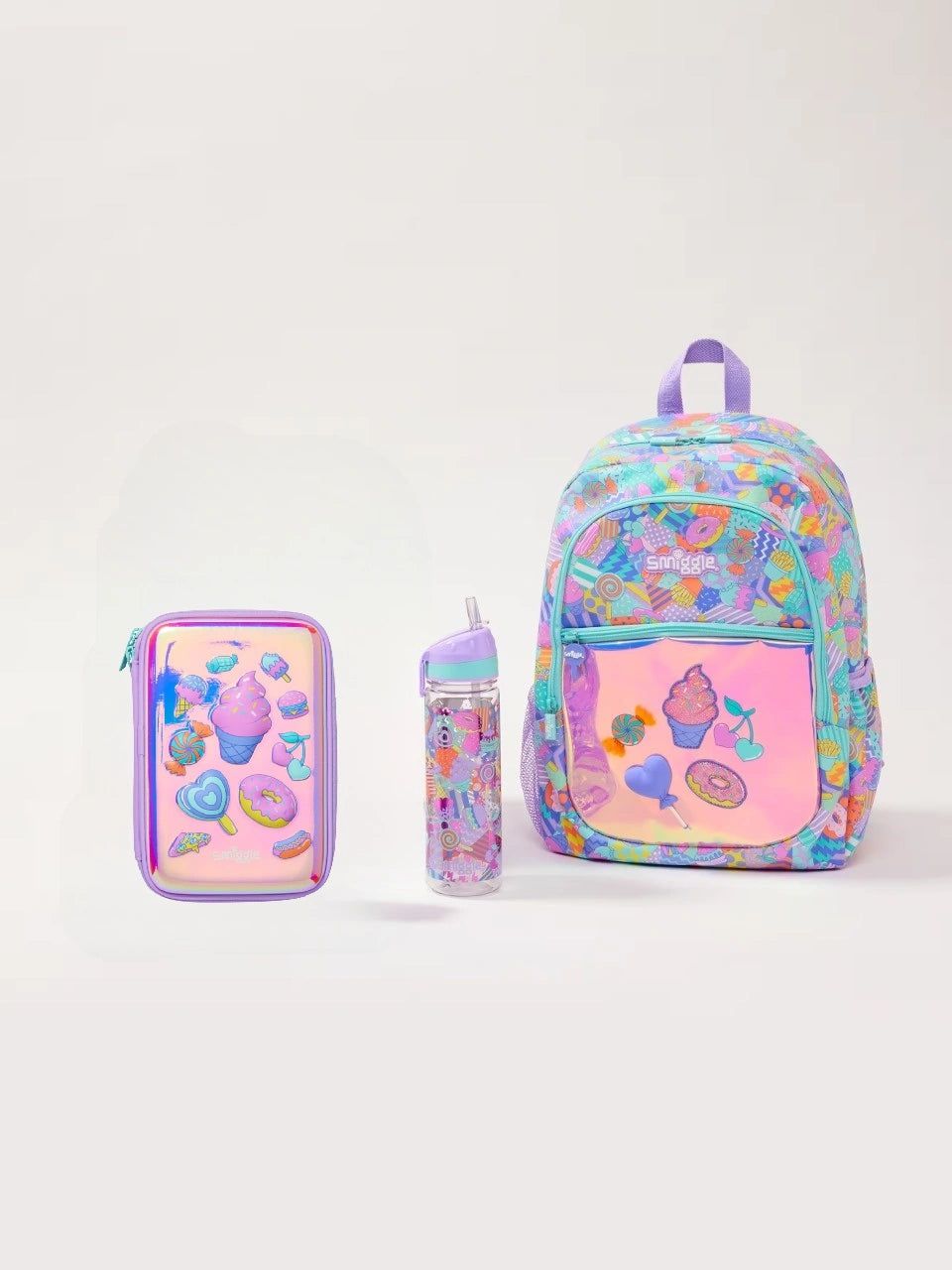 Smiggle - Away 3-Piece School Bag Set