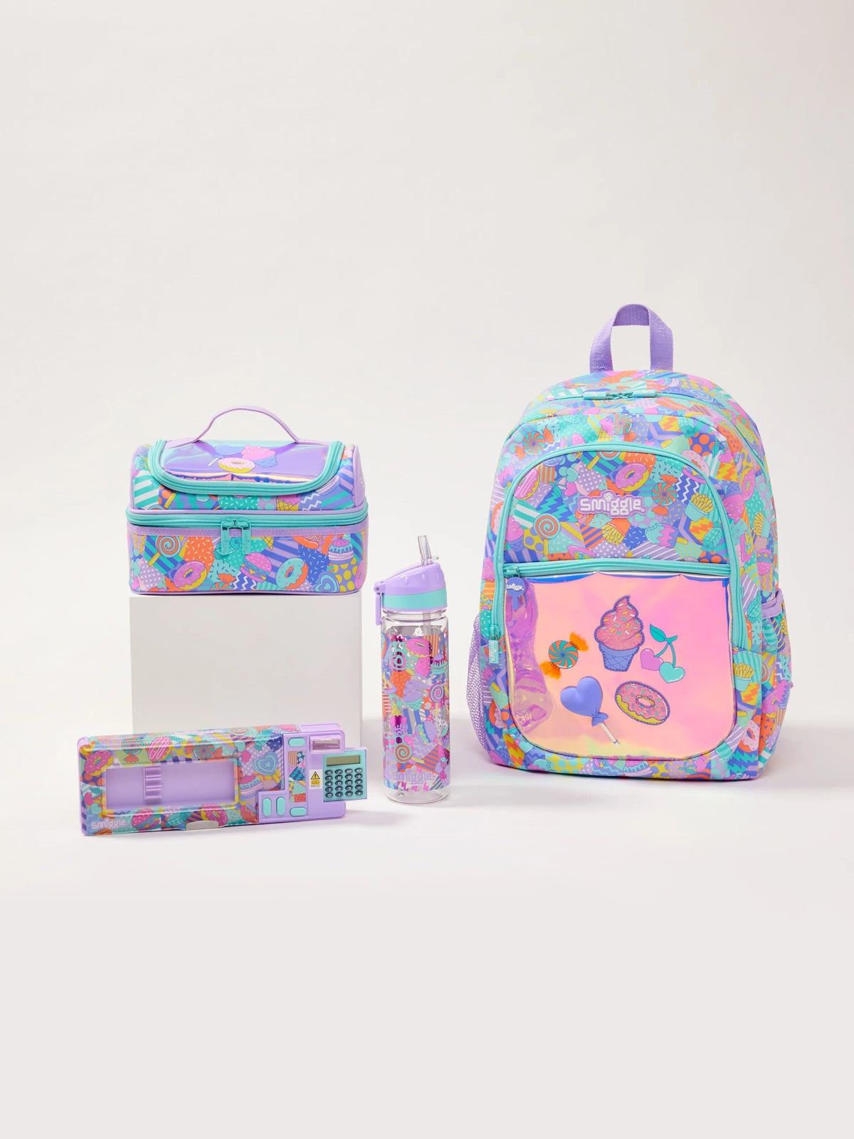 Smiggle - Away 4-Piece School Bag Set