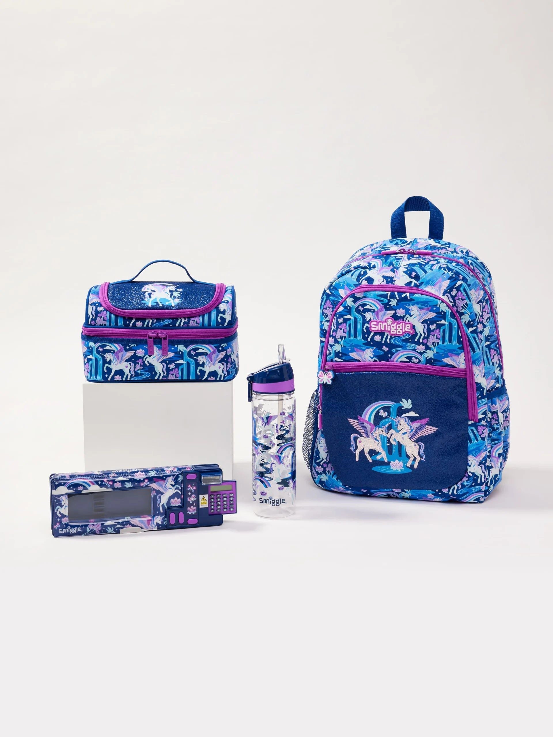 Smiggle - Away 4-Piece School Bag Set