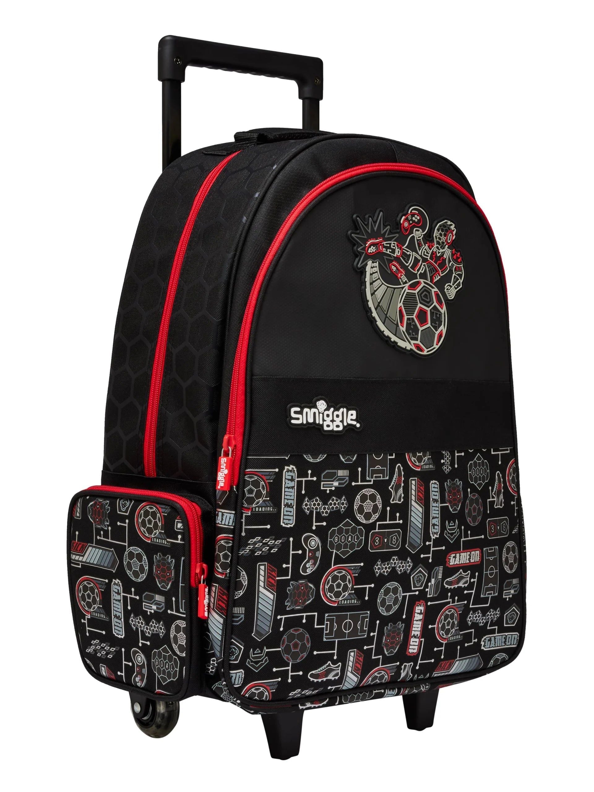 Smiggle - Away Lighted Backpack with Trolley