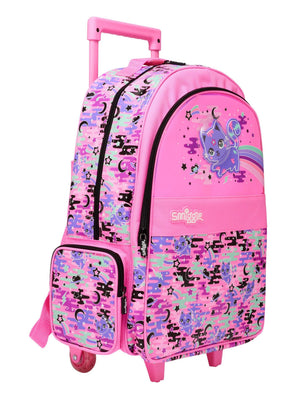 Smiggle - Away Lighted Backpack with Trolley