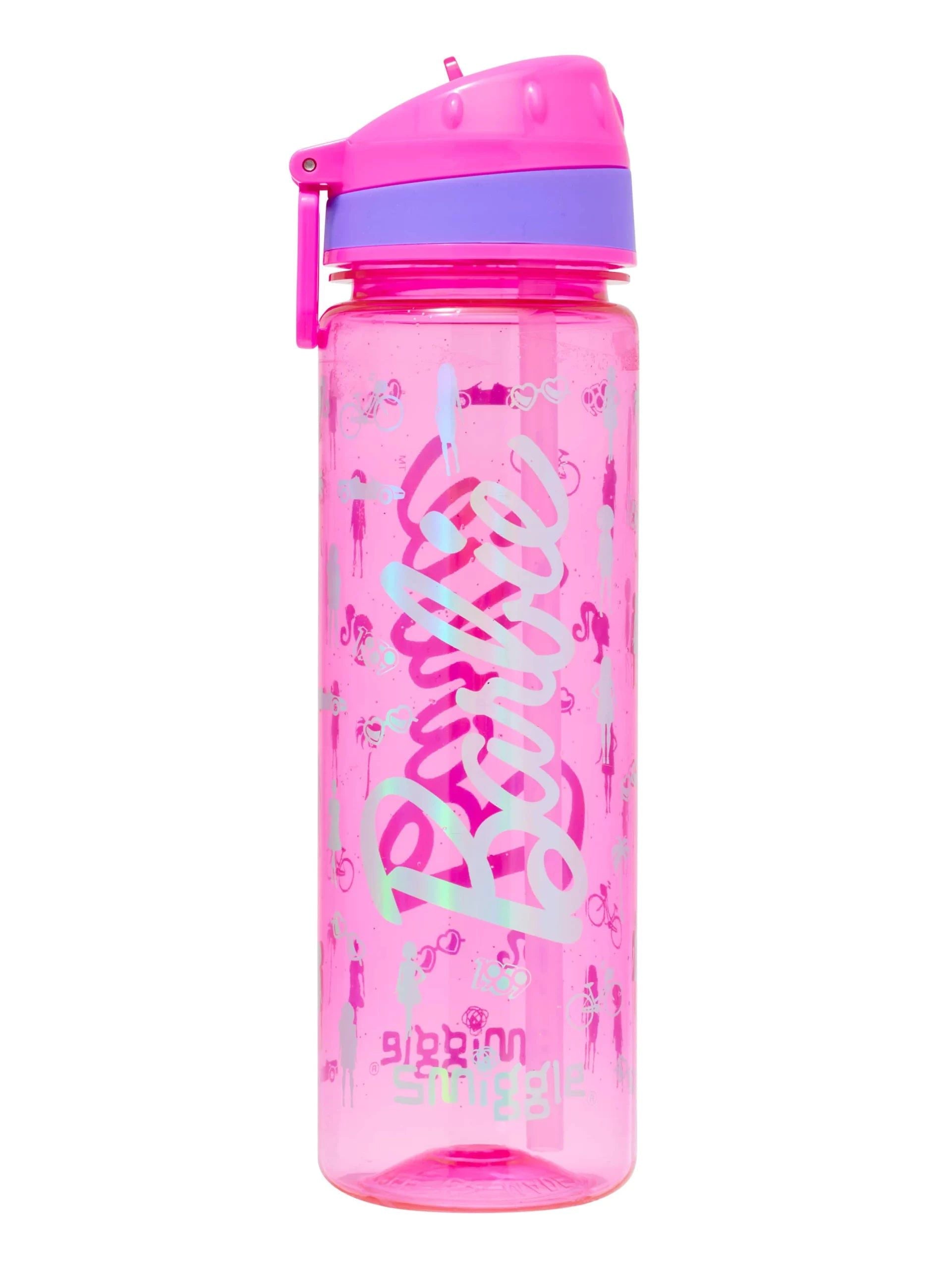 Smiggle - Barbie 650 ML BPA-Free Straw Drink Bottle