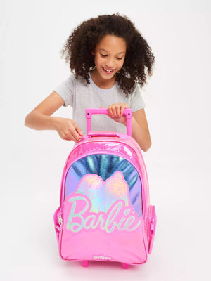 Smiggle - Barbie Light-Up Trolley Backpack