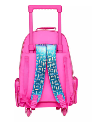 Smiggle - Barbie Light-Up Trolley Backpack
